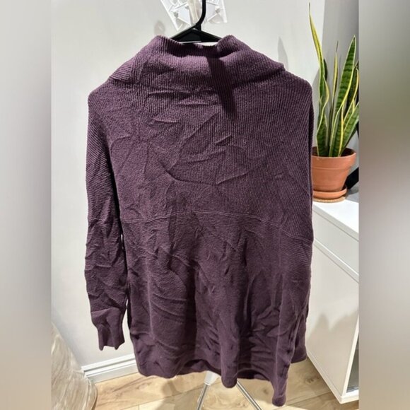 NWT- Free People “Ottoman Slouchy Tunic” (Black Raisin) - Size small - Picture 7 of 11